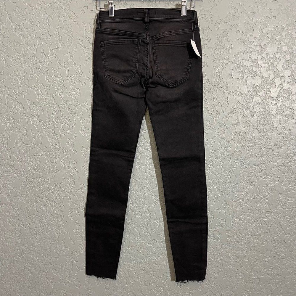 Free People Exposed Button Fly Skinny Jeans - Picture 4 of 12